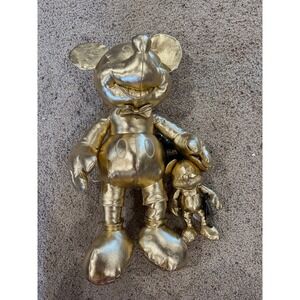 Disney Mickey The True Original Gold Collection Large And Sm Plush New with Tags